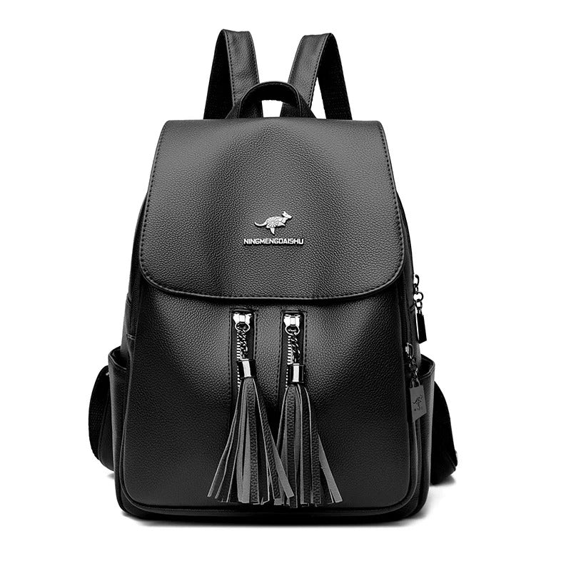 Mochila de couro Bourn  LUMAVIE