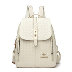 Mochilas de Couro Vintage  Lumavie