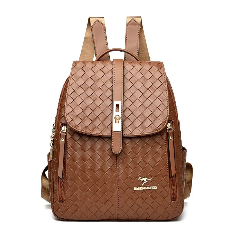 Mochilas de Couro Vintage  Lumavie