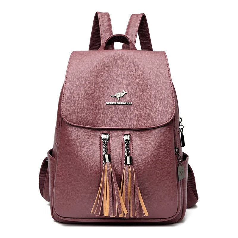 Mochila de couro Bourn  LUMAVIE